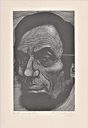 ABRAHAM LINCOLN [Original Wood Engraving Signed by the Artist]