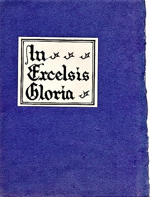 IN EXCELSIS GLORIA (L-337) [Original Woodcut Printed from a Maple Block]
