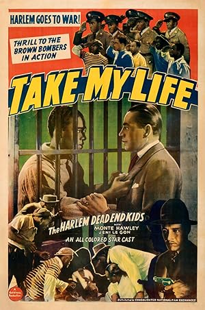 TAKE MY LIFE (1942) One sheet poster
