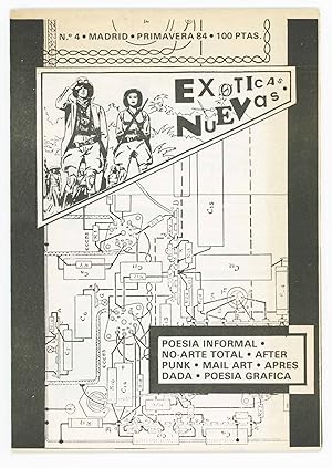 Exoticas Nuevas No. 4. Poesia Informal, No-Arte Total, After Punk, Mail Art, Apres Dada, Poesia G...