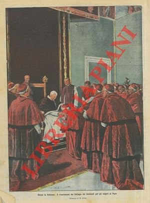 Natale in Vaticano: il ricevimento del Collegio dei Cardinali per gli auguri al Papa.