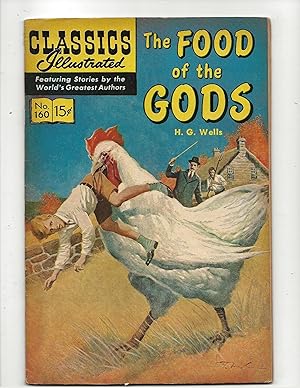 The Food of the Gods Classics Illustrated #160 First Edition 1961