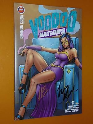 Voodoo Nations 2. 2020. Near Mint 9.4 or better condition. Signed Luke Stone & Travis Gibb