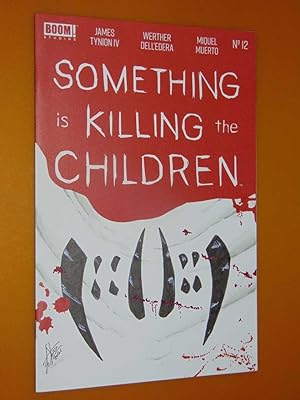 Something Is Killing The Children 12. 2020 Sketch Edition. Sketch by Luke Stone. Near Mint 9.4 or...