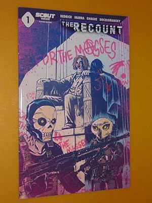 The Recount 1. Webstore Exclusive 2020. Near Mint 9.4 or better. Signed Jonathan Hedrick COA.