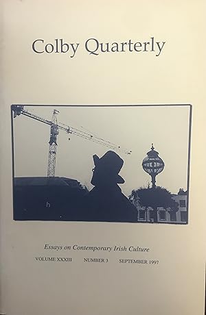 Colby Quarterly, Volume XXXIII, Number 3, September 1997