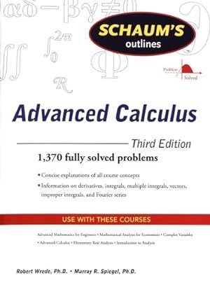 Schaum's outline of advanced calculus third edition - Robert C. Wrede