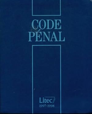 Codes p?nal 1997-1998 - Collectif