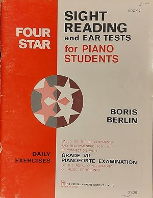 Four Star: Sigth Reading And Ear Tests For Piano Students