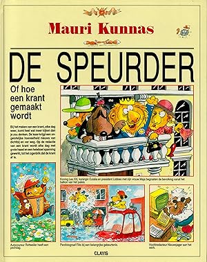 De Speurder, of, Hoe een krant gemaakt wordt = Etusivun juttu - first Dutch edition
