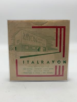 Il Rayon nella casa alla Fiera di Milano. Busta con annesso disco di cartone Durium con la canzon...