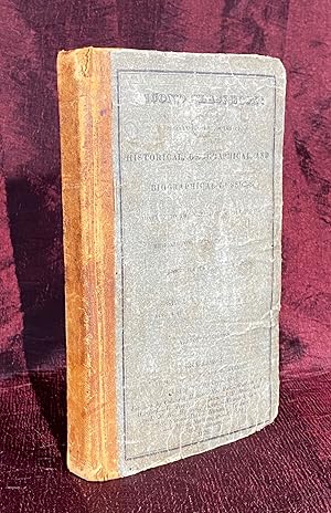 [EARLY AMERICAN BOOK CURSE / SCALEBOARD BINDING 1826]. Second Class Book; Principally consisting ...