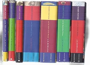 SEVEN Volumes: Harry Potter & the Philosopher's Stone ( AKA: Sorcerer's Stone ); Chamber of Secre...
