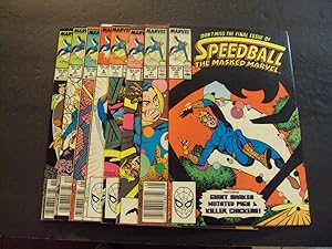 8 Iss Speedball #3-10 Copper Age Marvel Comics