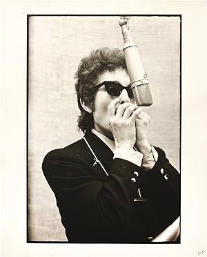 Original oversize photograph of Bob Dylan used for the cover of the 1991 release Bootleg Series, ...