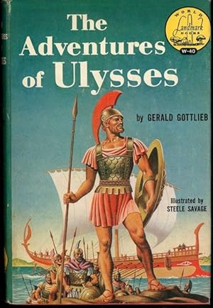 Gottlieb THE ADVENTURES OF ULYSSES Landmark Books #W-40 1959 HC/DJ Illust'd