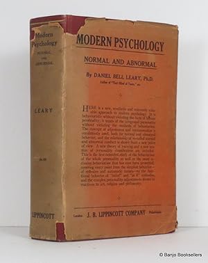 Modern Psychology Normal and Abnormal: A Behaviorism of Personality