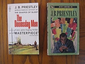 J. B. Priestley Two (2) Paperback Book Lot, including: The Doomsday Men, and; The Shapes of Sleep