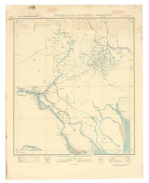 [Map with the Abadan Petroleum Refinery, the first oil refinery in the Middle East]Calcutta, Surv...