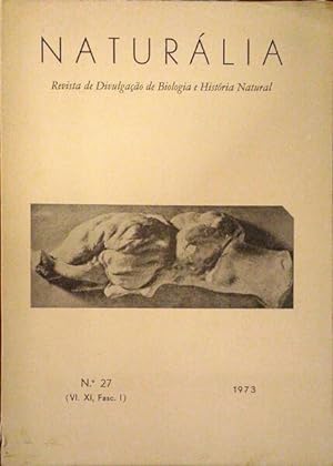 NATURÁLIA N.º 27, REVISTA DE DIVULGAÇÃO DE BIOLOGIA E HISTÓRIA NATURAL.