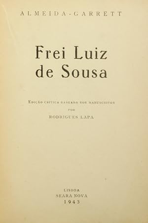 FREI LUIZ DE SOUSA.