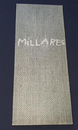 Catalogue Millares- Galerie Daniel Cordier 1961
