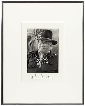 Signed Photograph of N. Scott Momaday