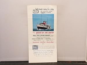 Coastal Steam Packet Co Ltd - Publicity Leaflet for cruises by P.S. Queen of the South (formerly ...