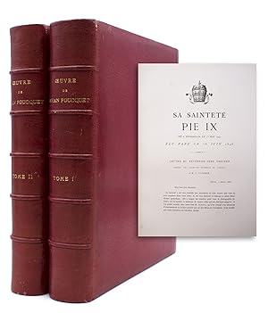 Oeuvre de Jehan Foucquet. Heures de Maistre Estienne Chevalier. Texte restitué par M. L'Abbé Dela...