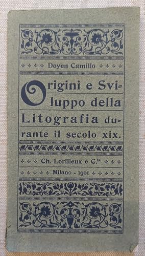 Origini e sviluppo della litografia durante il secolo XIX