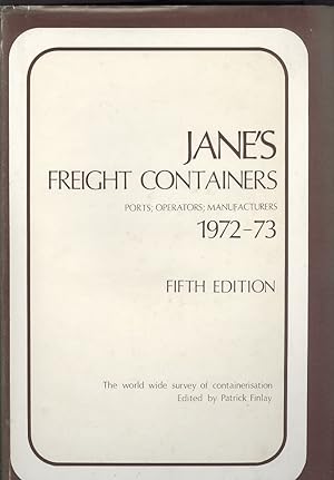 Jane's Freight Containers 1972-73 - Fifth Edition, Ports, Operators, Manufacturers.