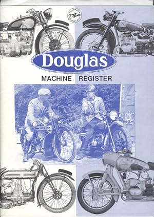 Douglas Machine Register London Douglas Motor Cycle Club Book