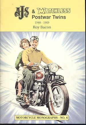 AJS and Matchless Postwar Twins, 1948-69 (Motorcycle Monographs No.6)