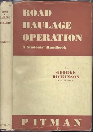 Road Haulage Operation A Students Handbook