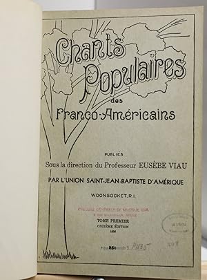 Chants populaires des Franco-américains. Douze fascicules