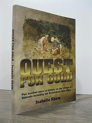 QUEST FOR GOLD **SIGNED BY THE AUTHOR**