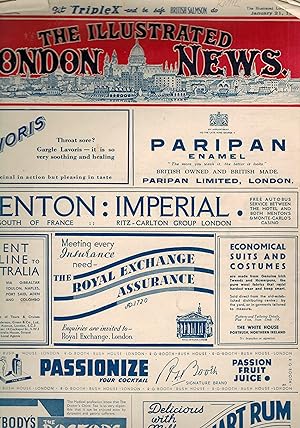 The Illustrated London News - 21 January 1939 No 5205 Volume 194