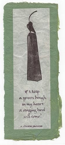 If I Keep A Green Bough [Broadside]