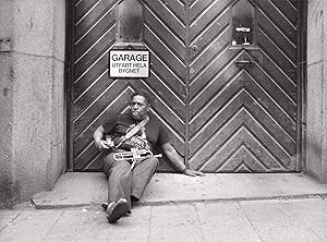 Original photograph of Dizzy Gillespie in Stockholm, 1980