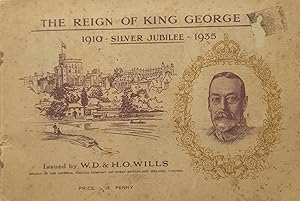 The Reign of King George V 1910- Silver Jubilee-1935 Cigarette Card Album.