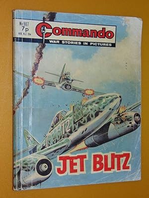 Commando #907. Jet Blitz. Very Good - 3.5.