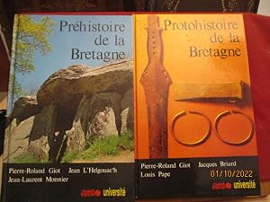 Préhistoire de la Bretagne - Protohistoire de la Bretagne - 2 ouvrages