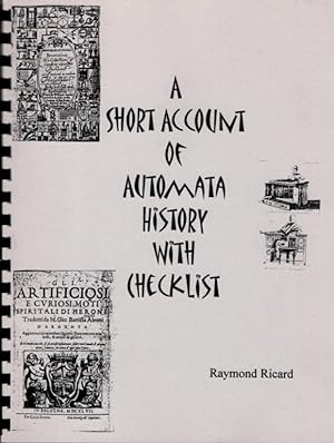 A SHORT ACCOUNT OF AUTOMATA HISTORY WITH CHECKLIST