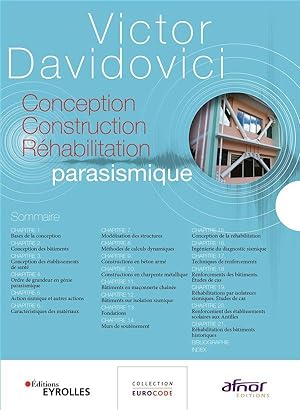 conception, construction : réhabilitation parasismique