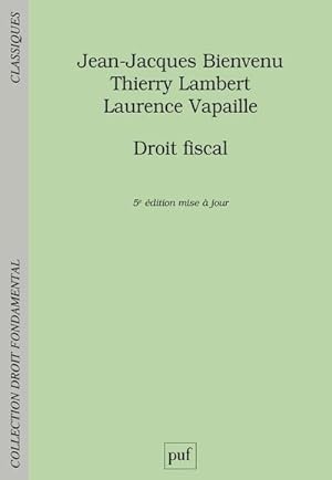 droit fiscal (5e édition)