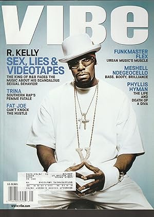 Vibe (music magazine), May 2002 (R. Kelly on cover)