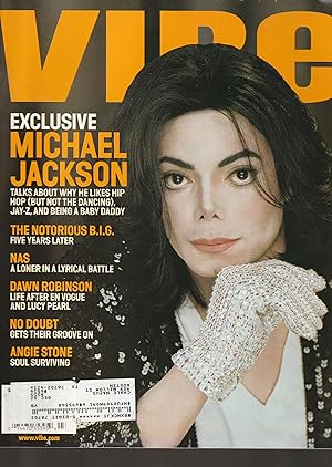 Vibe (music magazine), March 2002 (Michael Jackson on cover)