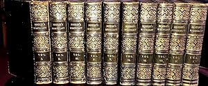 BENTLEYS MISCELLANY. Volumes 1-10. Containing the first appearance of Oliver Twist, Thackerays fi...