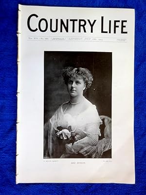 Country Life magazine No. 393, 16th July 1904, Wrest Park Bedfordshire Seat of Earl Cowper pt 2. ...