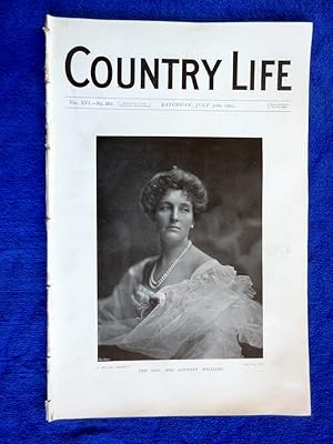 Country Life magazine No. 395, 30th July 1904, The Grange Honiton Devon residence of Col Grundy. ...